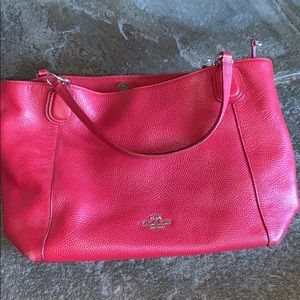 Red Coach Purse